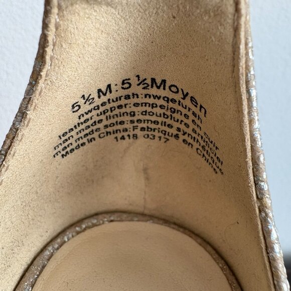 2 pairs of Nine west shoes - Picture 5 of 16